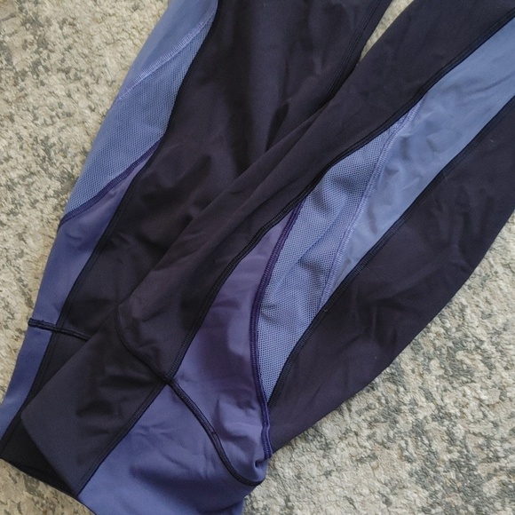 🔥🔥LULULEMON Color me Ombre Crop 21" 6 Blue - Picture 9 of 12